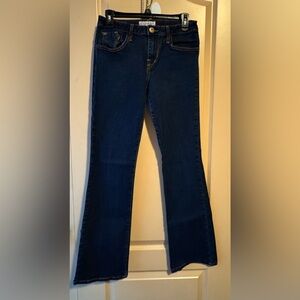 Vintage Y2K Baby Phat Dark Blue Flare Jeans